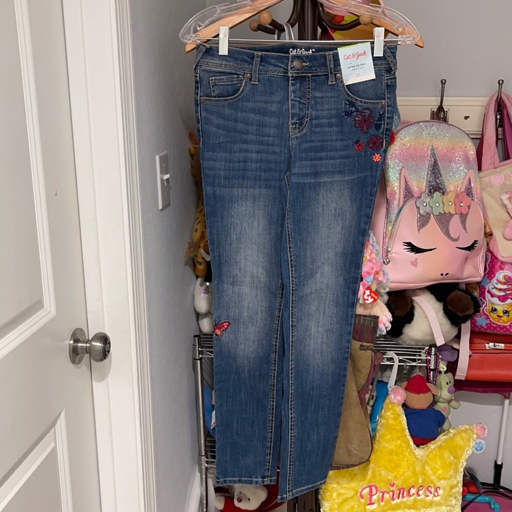 NEw Cat and Jack Girl Jeans